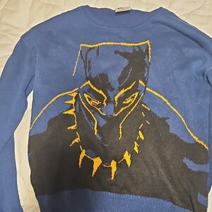 Marvel Blue Black Panther Men's Sweater